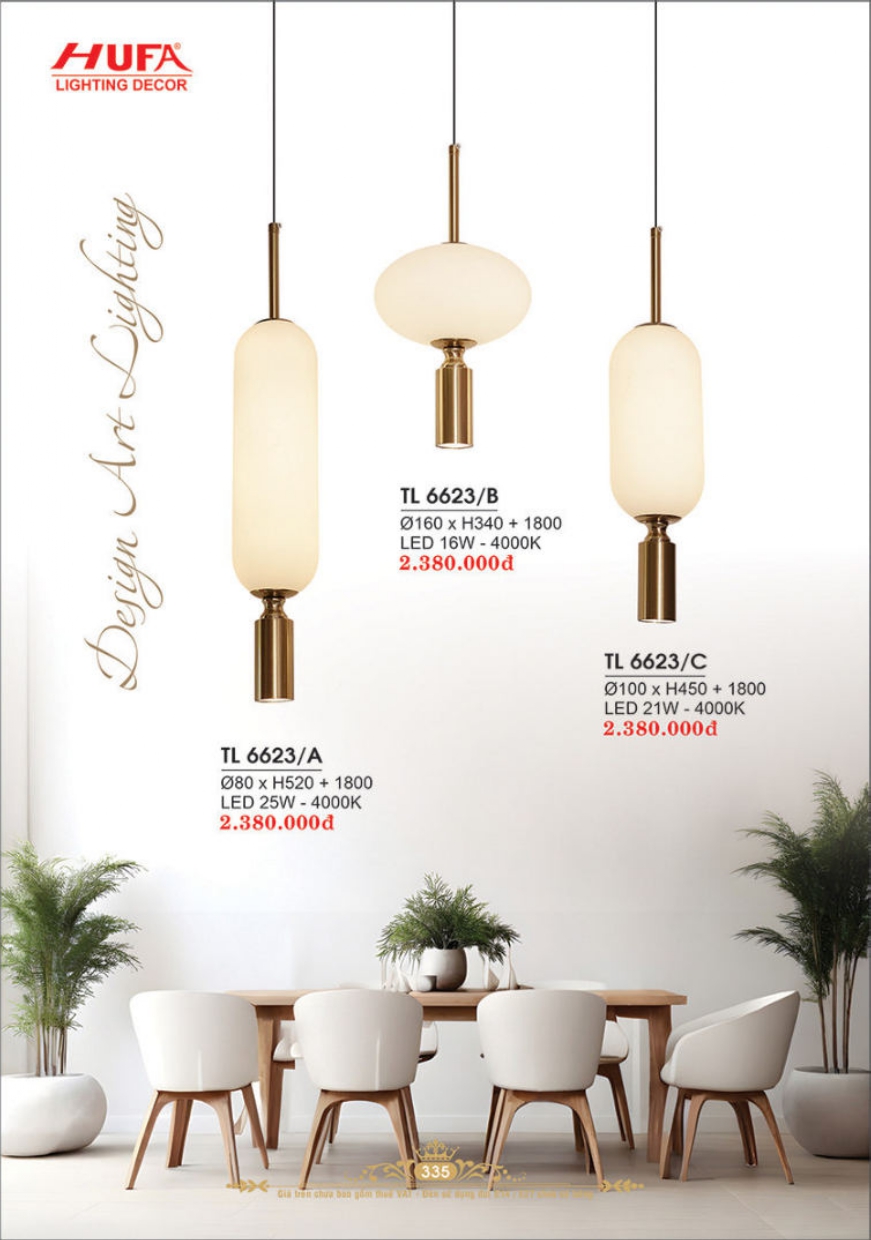 Bảng giá đèn trang trí HUFA